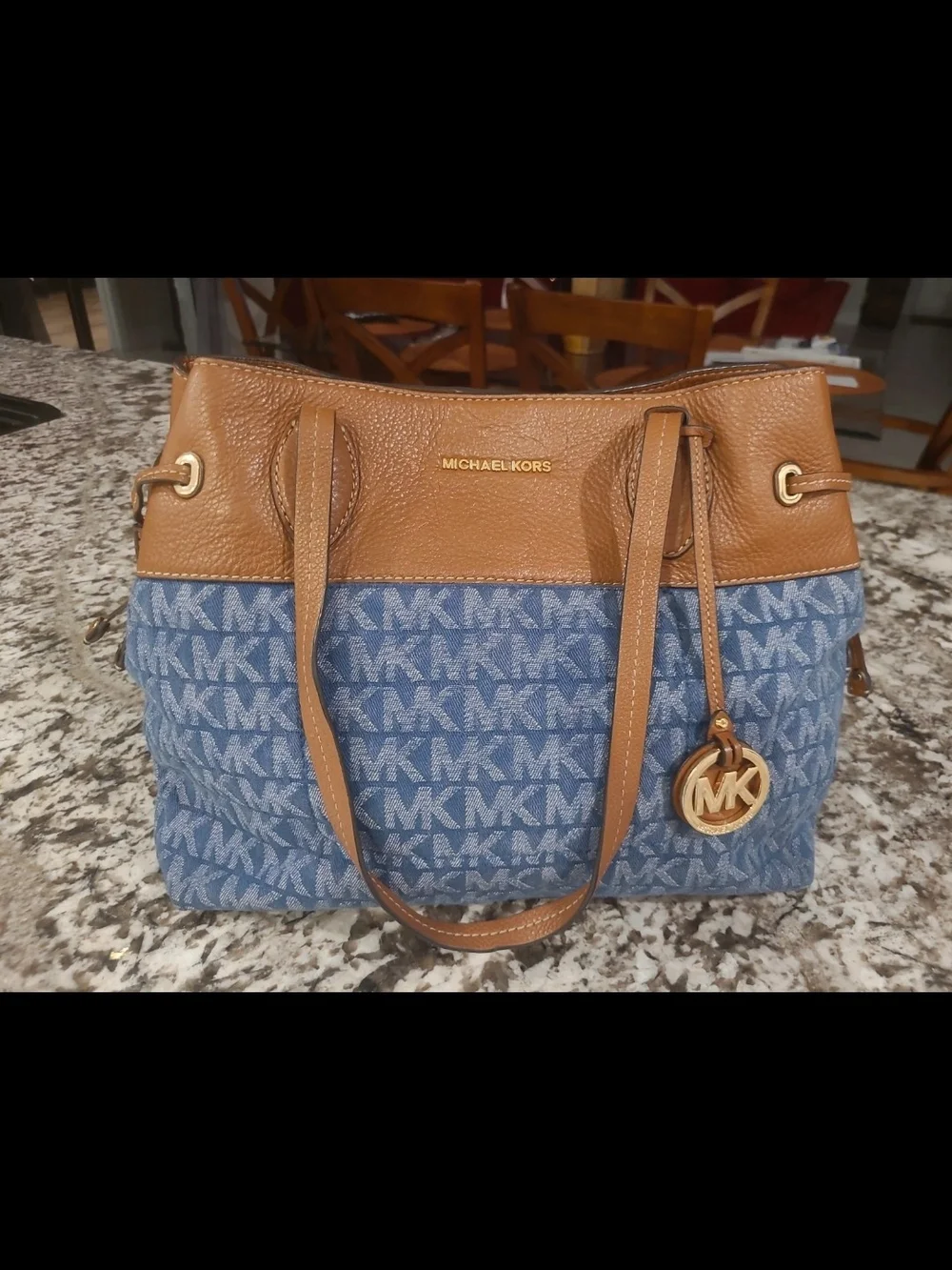 Michael Kors Marina Large Drawstring Tote